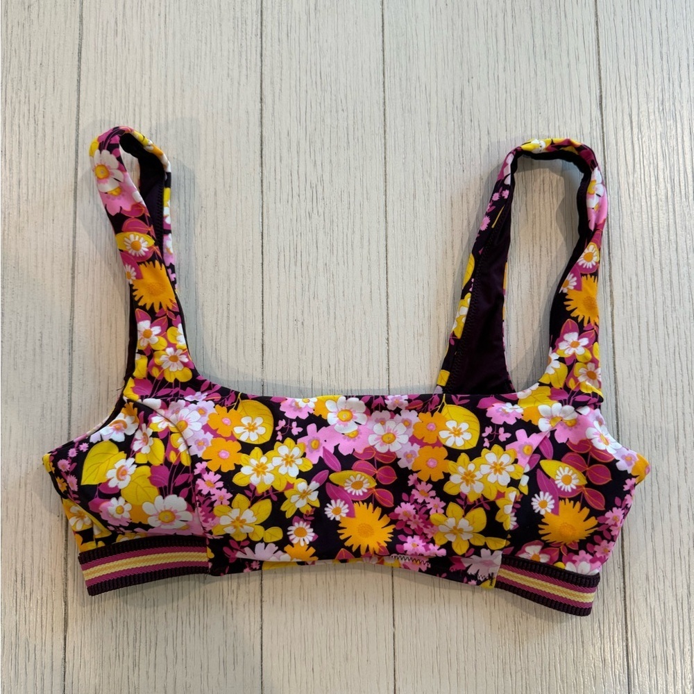 Aerie Multicolor Bikini Top